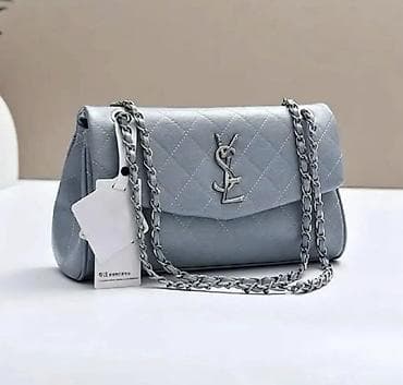 сумку клатч ysl: Классическая сумка, Saint Laurent, Материал: Экокожа, Стеганая модель, Женские, Новый — 1