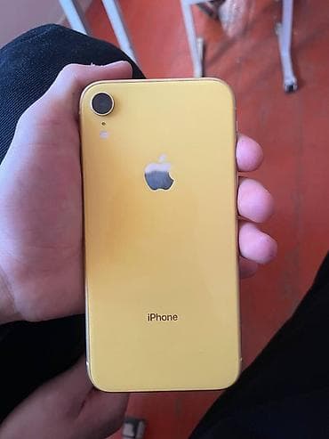 red magic 5g: IPhone Xr, Б/у, 64 ГБ, Желтый, 77 % — 4