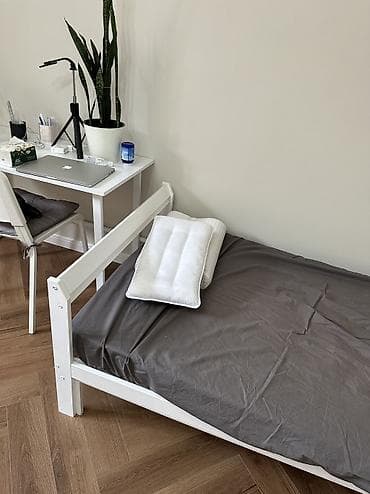 bunk bed: ИКЕА гарантия на матрас 8лет. Односпальная кровать с матрасом — 2