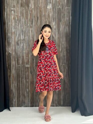 домашние халаты больших размеров: Халат, Хлопок, Узбекистанская, XS, 2XS, L — 10