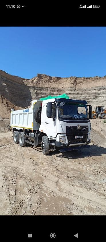 Самосвал 6×4 для строительства и карьеров - Конфигурация: трехосный