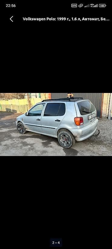 е39 e39: Volkswagen Polo: 1999 г., 1.6 л, Автомат, Хэтчбэк — 4