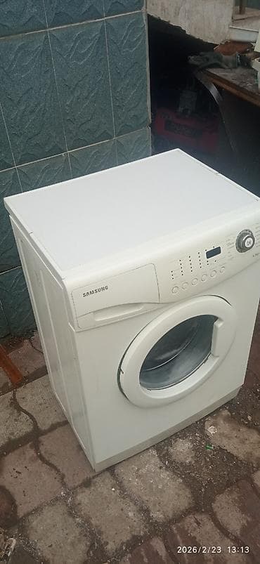 iphone se1: Стиральная машина автомат, Б/у, Samsung, До 6 кг, Фронтальная, Кредит — 3