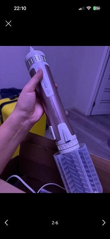 продаю монитор: Фен Rowenta, Профессиональный, Фен-щетка, Поворотный шнур — 2