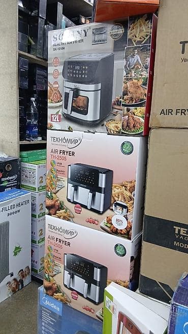 Техника и электроника: Аэрогриль (фритюрница без масла) Midea SpaceMaster Widemax 8,5 л - — 5