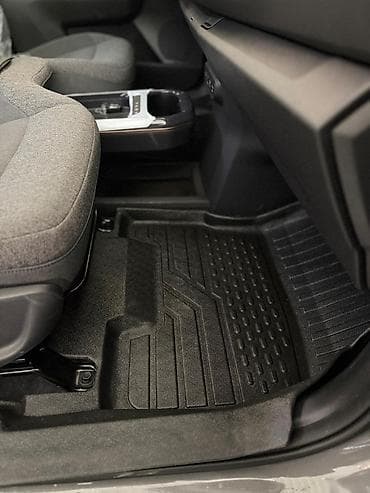 чехол на ножки: 3D Резиновые Полики Для салона Kia, цвет - Черный, Новый — 3