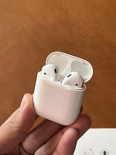 Аудиотехника: Зымсыз ичине салынуучу кулакчындар, Apple, Airpods 2, Колдонулган — 2