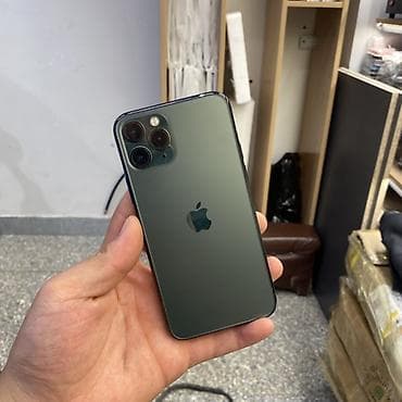 крутые номера: IPhone 11 Pro, Б/у, 256 ГБ, Зеленый, 100 % — 4