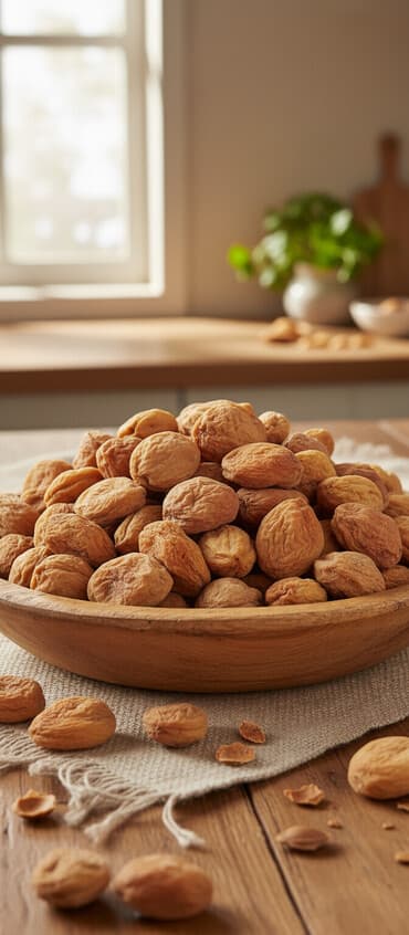 Урюк (вяленый абрикос, сушёный целиком с косточкой) Уместен торг. -