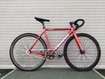 купить фикс в бишкеке: Городской велосипед, Tsunami, Рама L (172 - 185 см) — 9