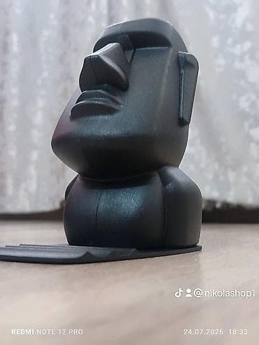 3-в-1 «Creative Avatar» — настольный аксессуар в виде головы Моаи — 2