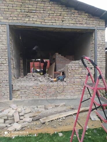 резка кирпича: Демонтажные работы любых масштабов, пробитие проёмов и усиление — 21