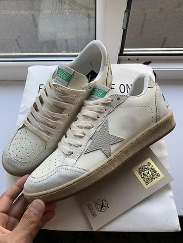 Жеке буюмдар: Эркектердин кроссовкасы, 39, 40, 41, Golden Goose, Жаңы, түсү - Ак, Өзү алып кетүү, Акысыз жеткирүү, Акылуу жеткирүү — 2