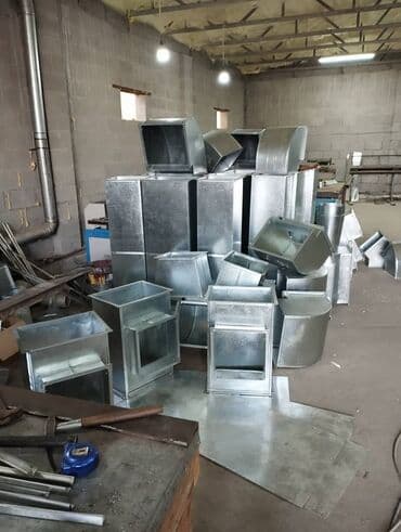 газ в дом: Жестяные работы, Вентиляция — 8