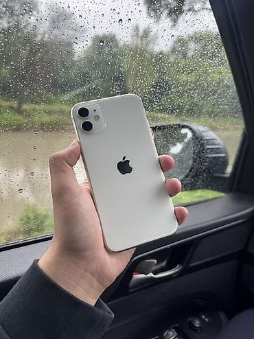 сотовый телефон бу: IPhone 11, 128 ГБ, Белый, 100 % — 1