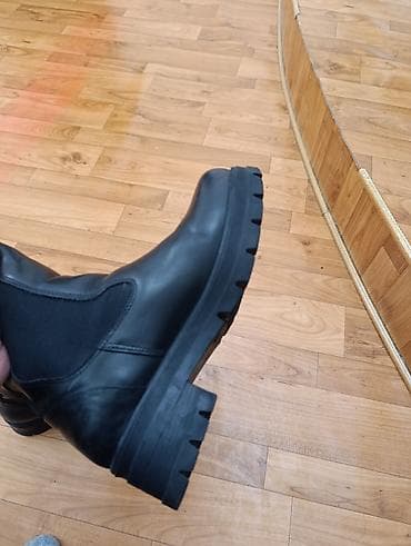 Туфли: Мужские ботинки, 38, Safari, Б/у, цвет - Черный, Платная доставка — 3