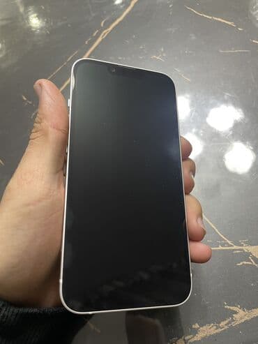 iphone 13 бишкек цена: IPhone 14, Колдонулган, 256 ГБ, Ак, Заряддоочу түзүлүш, Коргоочу айнек, Куту — 1