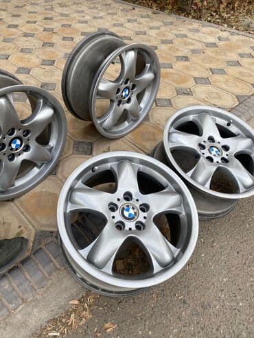 сколько стоят зимние шины на машину: Литые Диски R 18 BMW, Комплект, отверстий - 5, Б/у — 2