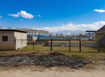 дом в кунтуу: 10 соток, Для строительства, Красная книга — 1