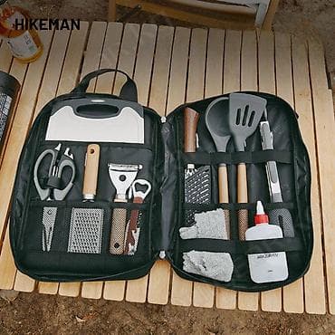 ножи для фрезы: 🟠 Набор кухонных принадлежностей HIKEMAN 11-в-1 🟠 ⠀ Теперь готовить в — 6