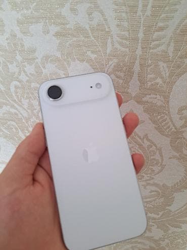 iphone на айклауде: IPhone Air, Б/у, 256 ГБ, Белый, Кабель, Зарядное устройство, Чехол, 100 % — 1