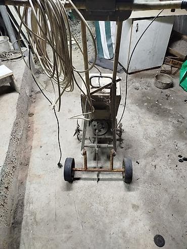 мотокоса бензиновая: Электрический культиватор, 60-80 см, Б/у — 2