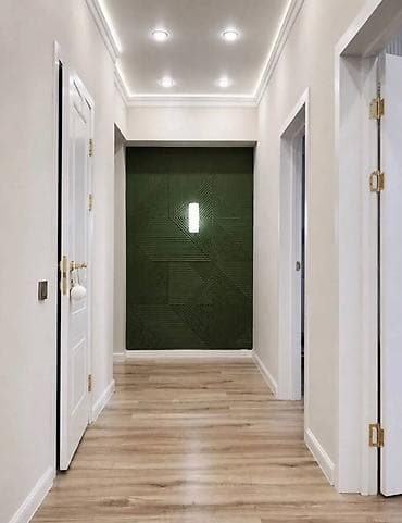 Недвижимость: 2 комнаты, 76 м², Асанбай мкр Элитка, 13 этаж, Дизайнерский ремонт — 2