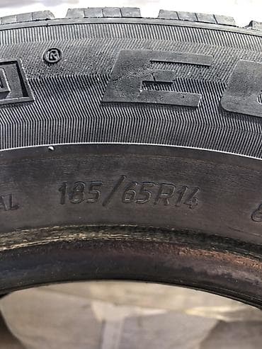 Транспорт: Стальные штампованные диски R14 с шинами 185/65 R14 Комплект колес на — 4