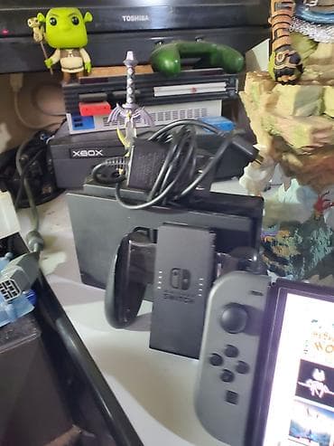 sd 128: Nintendo switch oled чипованная (прошитая) установлено 41 игра память — 3