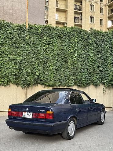 Транспорт: BMW 520: 1991 г., 2 л, Механика, Бензин, Седан — 4