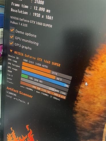 видеокарты 1660: Видеокарта для ПК, Б/у, Gigabyte, GeForce GTX, 6 ГБ — 2