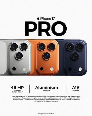 g box x: IPhone 17 Pro Max, Новый, 512 ГБ, Оранжевый, Коробка, В рассрочку, 100 % — 2
