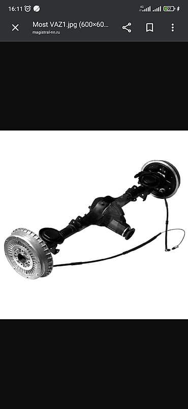 титан ваз 2107: Задний Мост ВАЗ (LADA) 2020 г., Б/у — 1