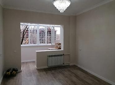 2 бөлмө, 50 м², 105-серия, 3 кабат, Евроремонт
