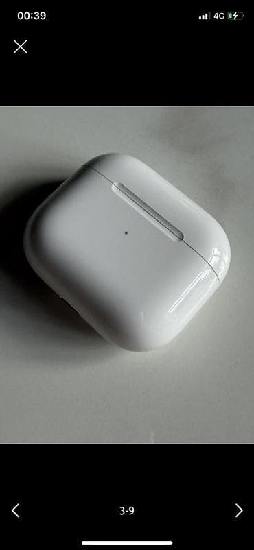 чехлы бу: Apple AirPods (3‑е поколение) с зарядным футляром Lightning. Основные — 6