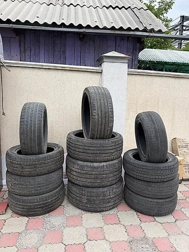 Шины 235 / 55 / R 18, Лето, Б/у, Комплект, Легковые, Falken