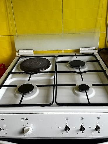 плиты для печки: Комбинированная плита с духовкой - Варочная поверхность: 4 конфорки — — 4