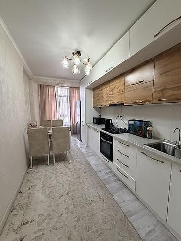 Квартиры: 2 комнаты, 68 м², Аламедин-1 мкр Элитка, 6 этаж — 3