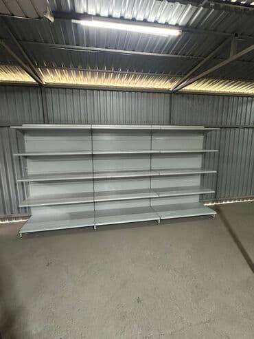 оборудование для нижнего белья: Стеллаж Для продуктов, Лофт, 200 см * 125 см * 50 см, 
Б/у — 4