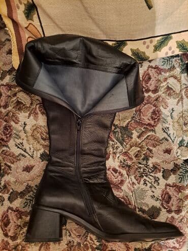оптом ботинки: Продаю женские кожаные сапоги производства Кореи в отличном состоянии — 5