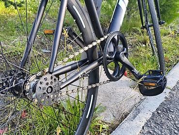 fixed gear: Шоссейный велосипед, Рама M (156 - 178 см), Б/у — 2