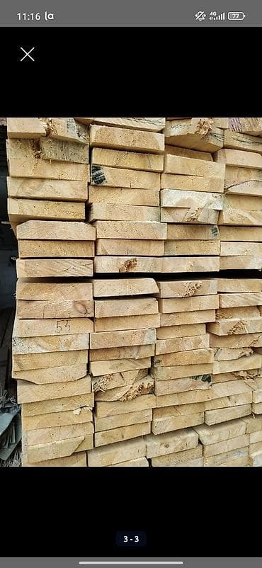 хозяйственная: Доски, Обрезные, Для строительства, Сосна — 1