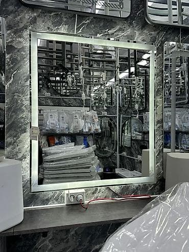 зеркола: Зеркало с подсветкой, прямоугольное. - Встроенная LED-подсветка по — 1