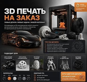 Печать: 🚀 3D-печать премиум-класса | Инженерные материалы Профессиональный — 1