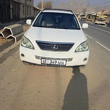 аварийный лексус: Lexus RX: 2005 г., 3.3 л, Вариатор, Гибрид, Кроссовер — 3