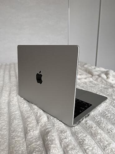 Техника и электроника: MacBook Pro 14" M3 Pro | 18GB | 512GB | Silver 💻 Состояние: отличное — 2