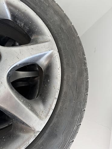 диски на аристо: Колеса в сборе 225 / 55 / R 16, Лето, Б/у, Комплект, Легковые, Литые, отверстий - 5 — 2
