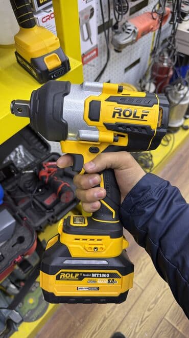 инструменты набор ключей: Аккумуляторный гайковерт, Новый, Самовывоз, Бесплатная доставка, Платная доставка — 3