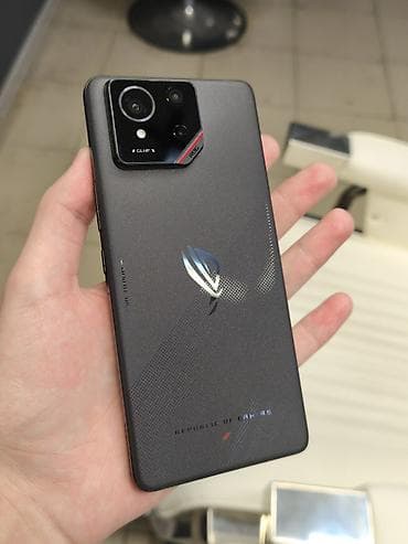 xbox rog ally: Asus ROG Phone, Б/у, 512 ГБ, цвет - Черный, 2 SIM — 1