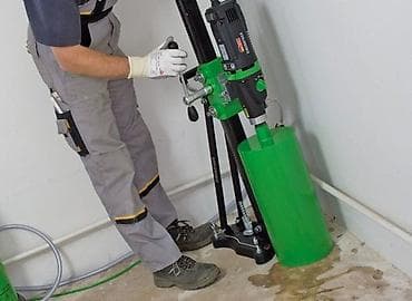 Типография үчүн жабдуулар: Алмазное бурение отверстий в бетоне, железобетоне, кирпиче и камне. - — 1